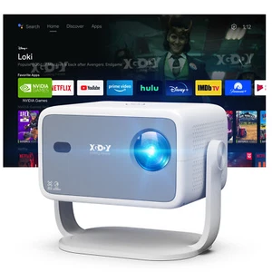 Whale OS Smart 4K 1080P Projector WiFi BT Video Home cinema Netflix 18000LMS - Picture 1 of 29