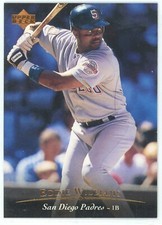 1995 Upper Deck Baseball San Diego Padres Team Set