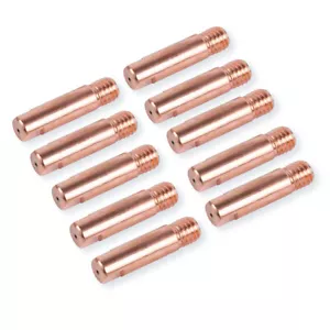 10x 0,8mm Boquillas de corriente de repuesto Tubos de contacto para soldadora MIG/MAG M6 x 25 mm - Imagen 1 de 5