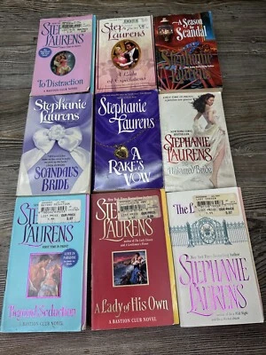 Stephanie Laurens Mix Romance Book Lot (Lot of 9) Foto 1 de 4