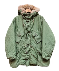 Original Vintage 1969 Retro kanadische Armee Militär ECWC Pelzhaube Parka Jacke - Bild 1 von 13