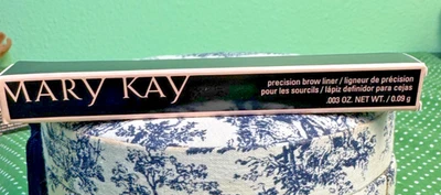 NIB Mary Kay Precision Brow Liner Dark Brunette #127614 NEW Brown Pencil Full - Image 1 of 2