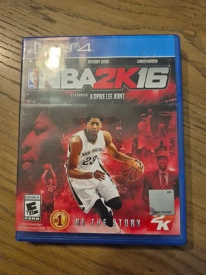 NBA 2K16 - PlayStation 4  - PlayStation 4 CIB with manual and insert - Image 1 of 4