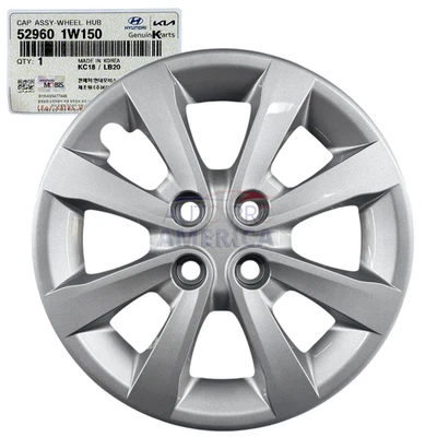 Cubierta de tapacubos de rueda de 15 pulgadas para Kia Rio 2012-2017 529601W150 OEM GENUINO NUEVO Foto 1 de 4