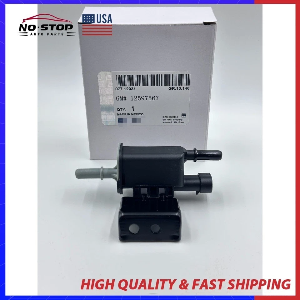 Válvula de purga de bote de vapor solenoide de emisión de evaporación Chevy GM fabricante de equipos originales ACDELCO 214-1680 Foto 1 de 4