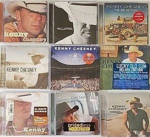 Kenny Chesney 9 Title Bundle New in Shrink Wrap - Picture 1 of 3
