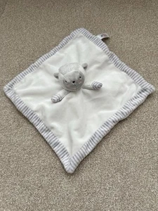Tu Sainsburys Lamb Sheep White Baby Comforter Blanket Soother Soft Toy grey - Picture 1 of 8