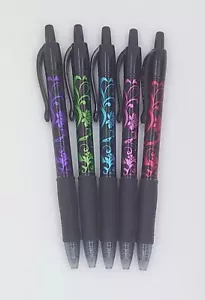 Pluma clicker gel floral Pilot G2 07 Victoria RT 0,7 mm pluma punta de bola rodante - Imagen 1 de 7