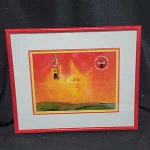 Coca-Cola SUN & BOTTLE Animation Art Cell Limited Edition gerahmt mit COA - Bild 1 von 5