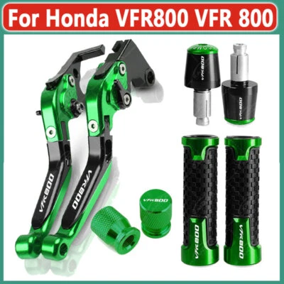 4PCS-Brake Clutch Levers For Honda VFR800 VFR 800 Motorcycle Grips Handle Set Foto 1 de 4