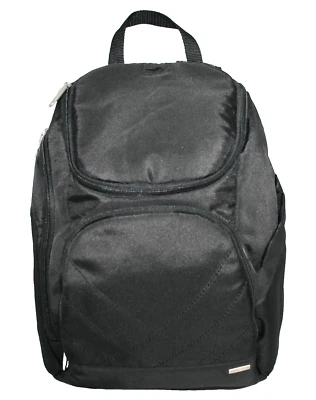 Mochila de viaje clásica antirrobo TRAVELON RFID negra de lona de poliéster Foto 1 de 4