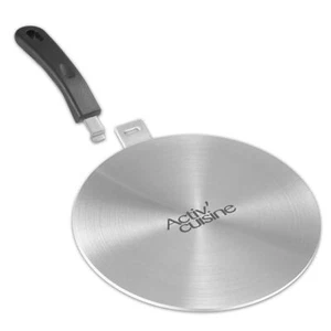 9.45 Inch Heat Diffuser Plate Stainless Steel for Gas or Electric Cooktops - Picture 1 of 7