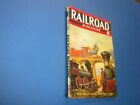 RAILROAD MAGAZINE - 1938 June - vintage pulp magazine TRAIN TRAVEL LOCOMOTIVE