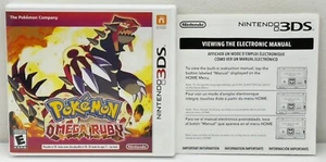 Pokémon: Omega Ruby (Nintendo 3DS N3DS 2014) NO GAME Original Case Insert READ - Picture 1 of 3