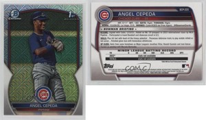 2023 Bowman Chrome Prospects Mega Box Mojo Refractor Angel Cepeda #BCP-205