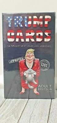 Trump Cards Fake News or Did He Really Say It?  Adult Edition Card Game  - Image 1 of 2