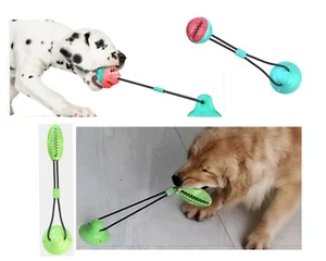 Bola de succión masticable para perro DASAMOA remolcador juguete de guerra masticadores agresivos interactivos - Imagen 1 de 7