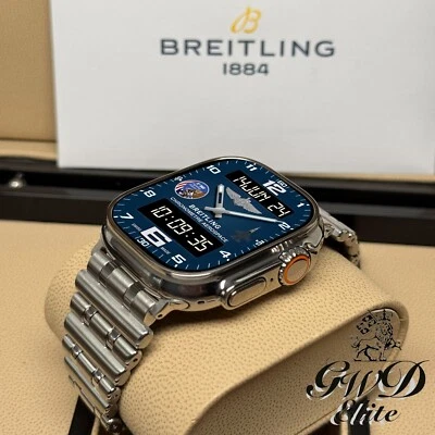 HERMES Apple Watch Ultra 2 49mm Diamond Polished w/ 24mm    - Image 1 of 4