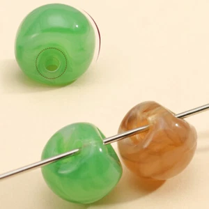 50pcs Round Frog Buttons Beads Material Sewing for Cheongsam Tang Suit Decor DIY - Picture 1 of 20
