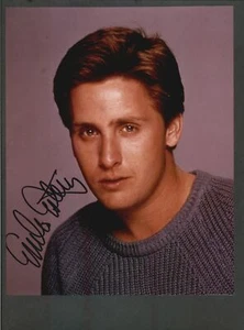 Foto firmada autógrafa de Emilio Estévez color 8x10 - Breakfast Club - Imagen 1 de 2