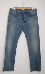 Saint Laurent Men Blue Jeans Pants Cotton Blend Skinny Denim Trousers Size IT 36 - Picture 1 of 7