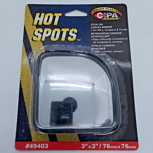 CIPA Mirrors 49403 Hot Spots Convex Blind Spot Mirror Brand New Sealed Hotspots - Picture 1 of 4