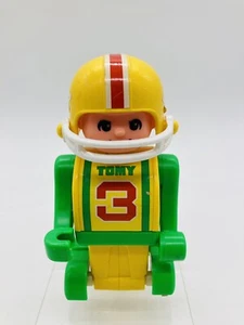 Vintage Tomy Pushkins Football Player 1976 - Picture 1 of 7