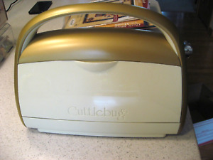 Anna Griffin Cuttlebug Die-Cutting & Embossing Gold Machine Tested and Works
