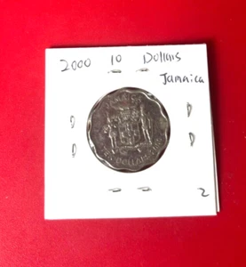2000 JAMAICA 10 DOLLARS COIN - NICE WORLD COIN !!! - Picture 1 of 2