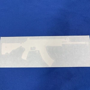 IWI Galil ACE 7.62x39. Official Die cut Decal Sticker, White. Uzi Jericho Tavor - Picture 1 of 2