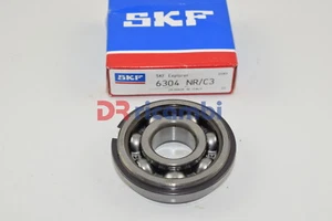 CUSCINETTO A SFERE APERTO CON SEDE PER ANELLO ELASTICO SKF 6304NR/C3  - 20x52x15 - Picture 1 of 3