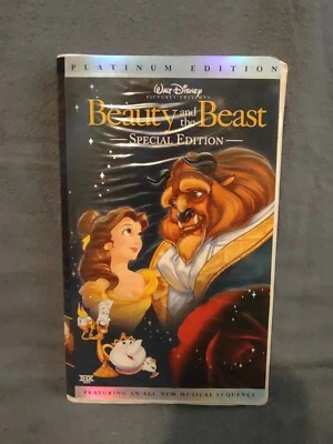 Walt Disney PLATINUM EDITION | BEAUTY AND THE BEAST SPECIAL EDITION | VHS |  - Image 1 of 4