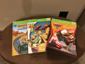Leap Frog Tag:Toy Story 3 Together Again, Cars 2 Project Undercover, Handy Mandy - Picture 1 of 2