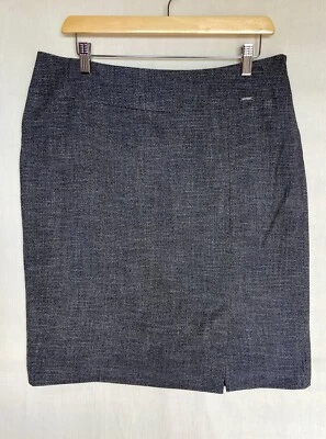 Gerry Weber Skirt 16 EUR 42 Grey Black Pencil Office Wear Work Formal Minimalist - Image 1 of 4