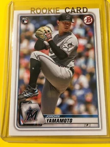 🔥🔥2020 Bowman JORDAN YAMAMOTO ROOKIE Paper Base RC #6 Marlins - Picture 1 of 2