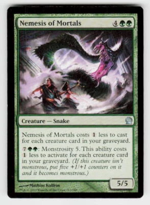 Theros #163 Nemesis of Mortals - Image 1 of 2