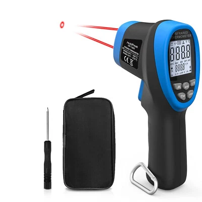 Infrarot Thermometer Pyrometer IR Laser Temperaturanzeige Abstand 30:1 +1500°C  - Bild 1 von 4