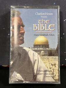 Cassette Charlton Heston Presents The Bible Music Soundtrack Album New Sealed - Foto 1 di 5