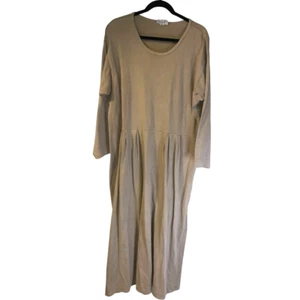 Liz & Jane Women's Cotton Long Sleeved Maxi Dress Size M L Modest Made in USA - Picture 1 of 6
