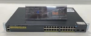 Catalyst 2960-X 24 GigE, 2 x 10G SFP+, Base LAN, WS-C2960X-24TD-L V05 - Imagen 1 de 2