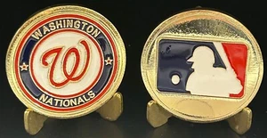 MLB WASHINGTON NATIONALS SAMMLERSTÜCK HERAUSFORDERUNGSMÜNZE NEUES DESIGN - Bild 1 von 1