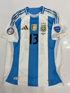 Cristian Romero Home Shirt 2024 Final Copa América - Picture 1 of 9