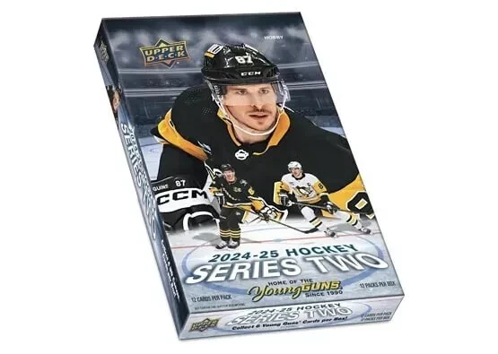 2024-25 Upper Deck Series 2 Hockey Hobby Box ? Young Guns Marcklin Celebrini - Image 1 of 1