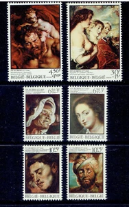 BELGIUM 1976 Rubens Paintings CV $5.75 - Picture 1 of 1