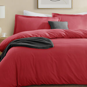 3 Pc Duvet Cover Set by Nymbus 1800 Series Ultra Soft Luxurious Comforter Cover