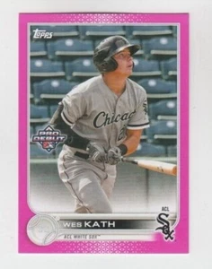 Wes Kath 2022 Topps Pro Debut Rookie Fuchsia Parallel /199 ACL White Sox - Bild 1 von 1