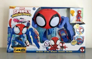 Marvel Spidey and His Amazing Friends Set di gioco Web-Quarters - Foto 1 di 2