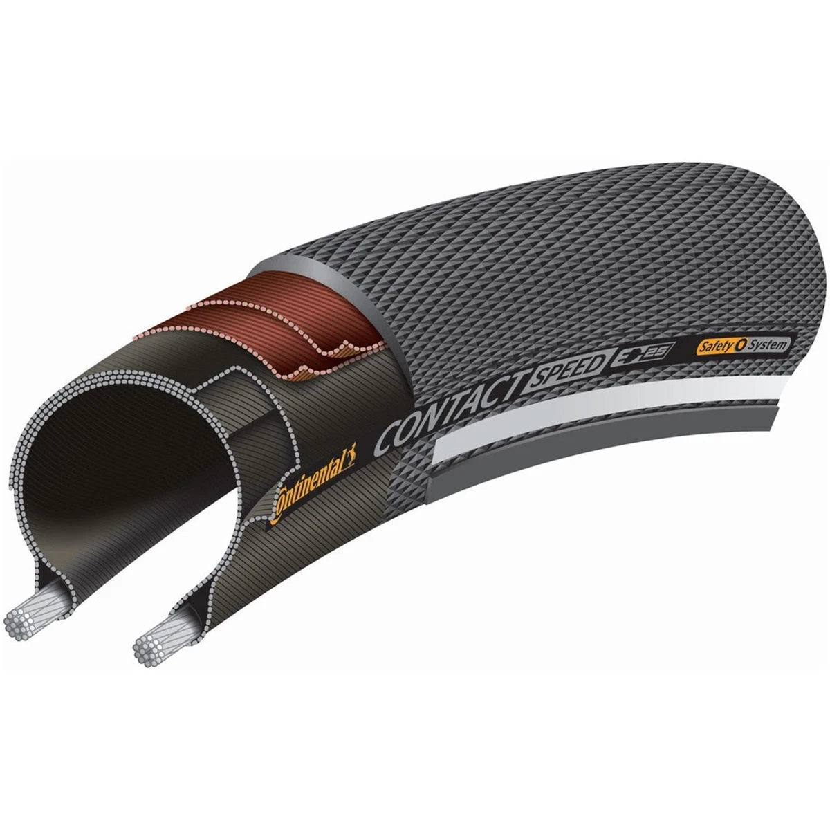 Set: 2x Continental Ride Tour Reflex Reifen 42-622 + 2x Schläuche – Für Trekking & Stadt, 28x1.60, Schwarz