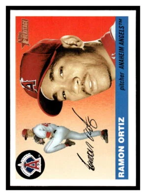 2004 Topps Heritage #270 Ramon Ortiz - Image 1 of 2