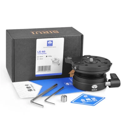 Sirui LE-60 Leveling Base Phototgraphy Level Adjust Plate Panoramic Head - Image 1 of 4